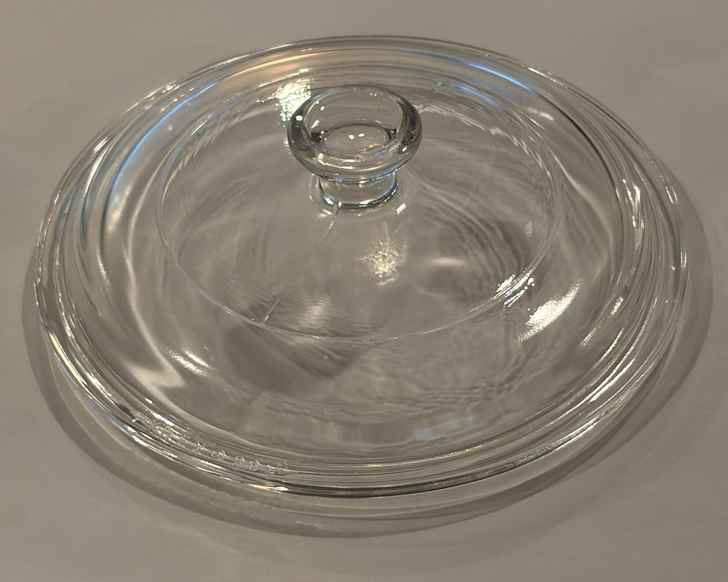 Pyrex P-81-C Replacement Lid — Round Clear Glass Lid for Visions 1 Qt Saucepan & Menuette