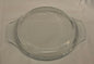 Pyrex England 2D Replacement Lid — Round Clear Glass Lid with Handles — British Pyrex