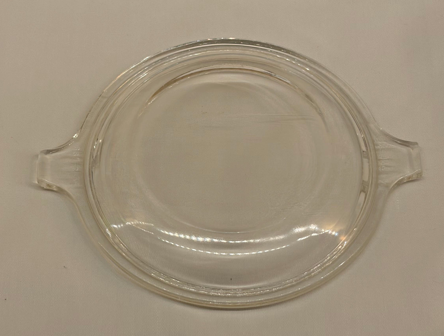 Pyrex 681-C Replacement Lid — Round Clear Glass Lid for CorningWare Small Casserole