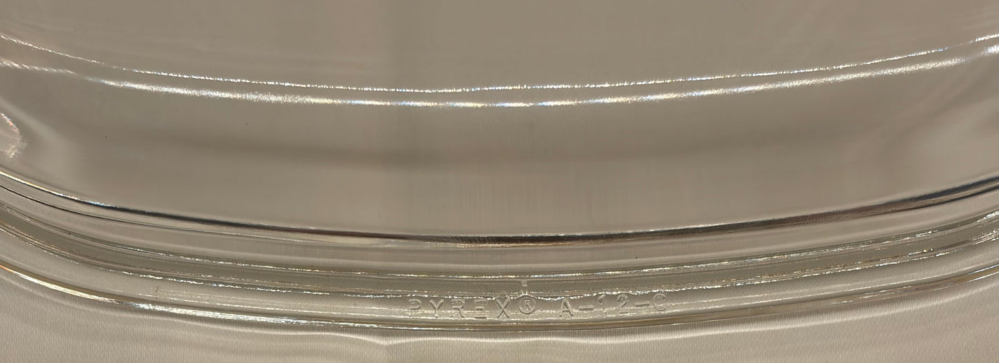 Pyrex A-12-C Replacement Lid — Square Clear Glass Lid for CorningWare A-5-B & A-10-B Casseroles
