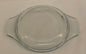 Pyrex England 22D Replacement Lid — Small Round Clear Glass Lid with Handles — British Pyrex