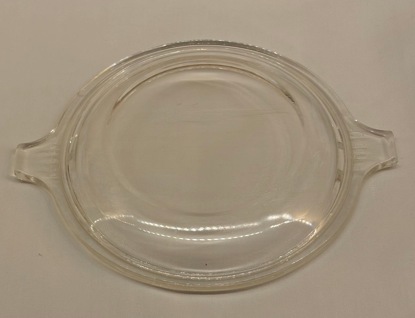 Pyrex 681-C Replacement Lid — Round Clear Glass Lid for CorningWare Small Casserole