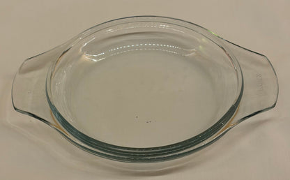 Pyrex England 22D Replacement Lid — Small Round Clear Glass Lid with Handles — British Pyrex