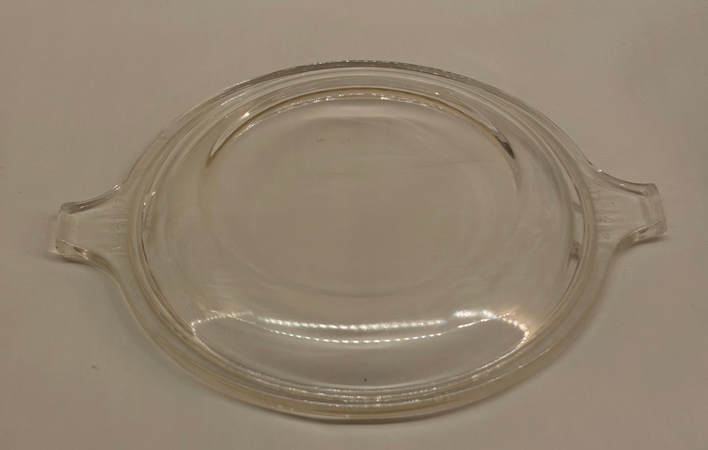 Pyrex 681-C Replacement Lid — Round Clear Glass Lid for CorningWare Small Casserole