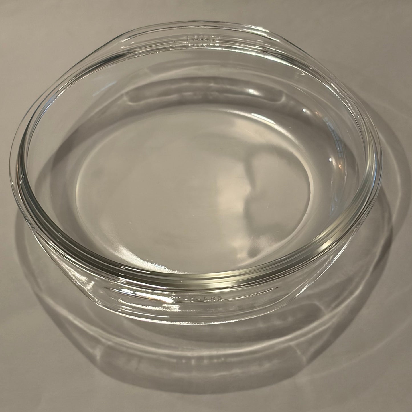 Pyrex 684-C Replacement Lid — Round Clear Glass Lid for Pyrex 2 Qt Casserole