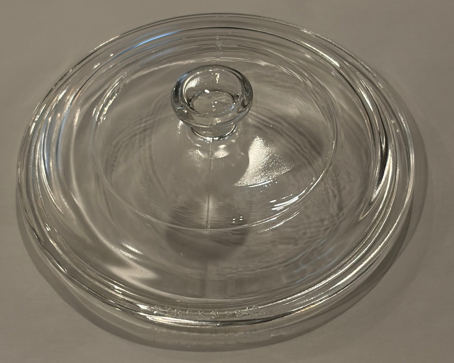 Pyrex P-81-C Replacement Lid — Round Clear Glass Lid for Visions 1 Qt Saucepan & Menuette