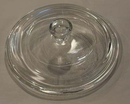 Pyrex P-81-C Replacement Lid — Round Clear Glass Lid for Visions 1 Qt Saucepan & Menuette