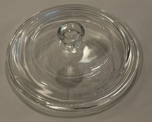 Pyrex P-81-C Replacement Lid — Round Clear Glass Lid for Visions 1 Qt Saucepan & Menuette