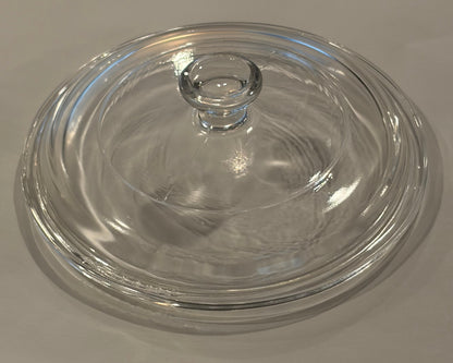 Pyrex P-81-C Replacement Lid — Round Clear Glass Lid for Visions 1 Qt Saucepan & Menuette