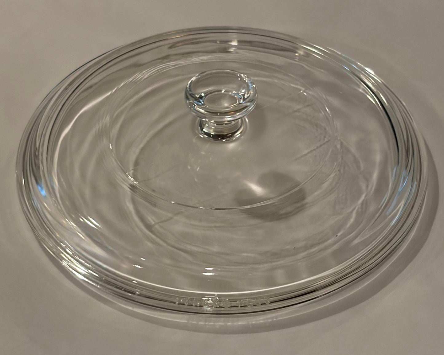 Pyrex P-83-C Replacement Lid — Round Clear Glass Lid for CorningWare P-83-B Saucepan