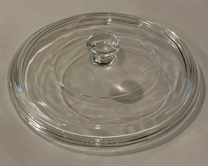 Pyrex P-83-C Replacement Lid — Round Clear Glass Lid for CorningWare P-83-B Saucepan