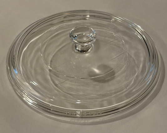 Pyrex P-83-C Replacement Lid — Round Clear Glass Lid for CorningWare P-83-B Saucepan