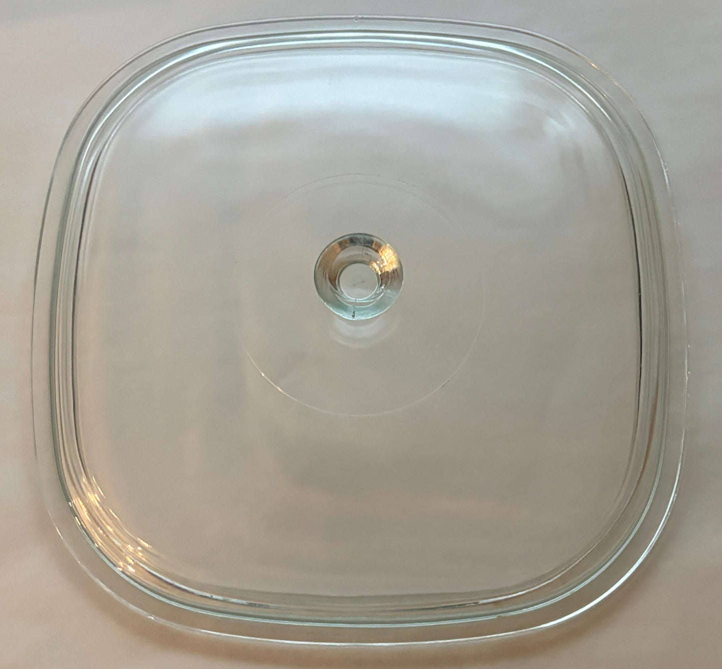Pyrex P-10-C-1 Replacement Lid — Square Clear Glass Lid for CorningWare 10" Casserole